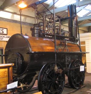 The original 1825 engine Picture of Locomotion engine
